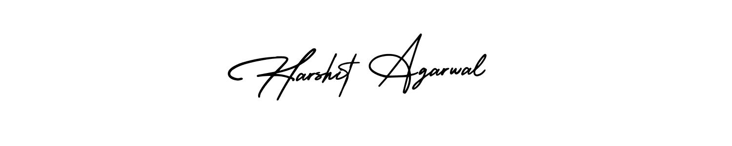 It looks lik you need a new signature style for name Harshit Agarwal. Design unique handwritten (AmerikaSignatureDemo-Regular) signature with our free signature maker in just a few clicks. Harshit Agarwal signature style 3 images and pictures png