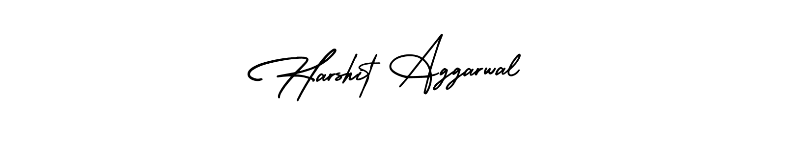 This is the best signature style for the Harshit Aggarwal name. Also you like these signature font (AmerikaSignatureDemo-Regular). Mix name signature. Harshit Aggarwal signature style 3 images and pictures png