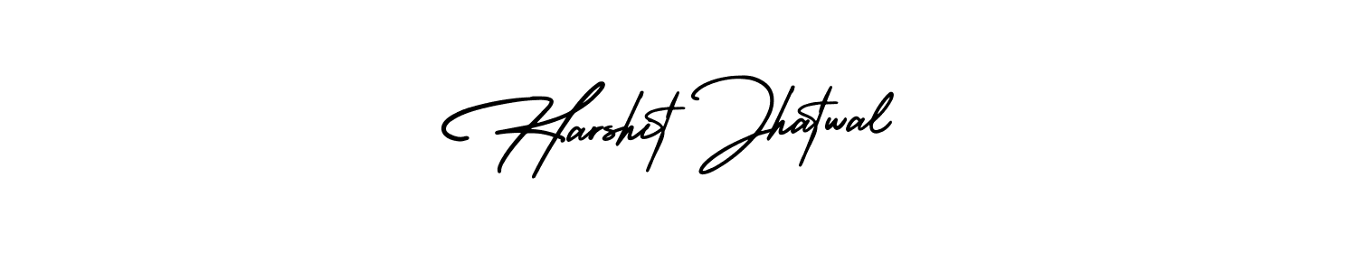 How to make Harshit Jhatwal name signature. Use AmerikaSignatureDemo-Regular style for creating short signs online. This is the latest handwritten sign. Harshit Jhatwal signature style 3 images and pictures png