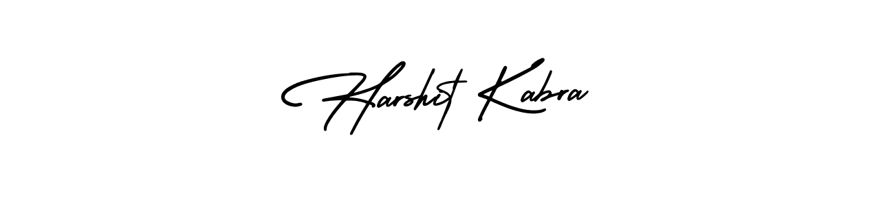 You should practise on your own different ways (AmerikaSignatureDemo-Regular) to write your name (Harshit Kabra) in signature. don't let someone else do it for you. Harshit Kabra signature style 3 images and pictures png