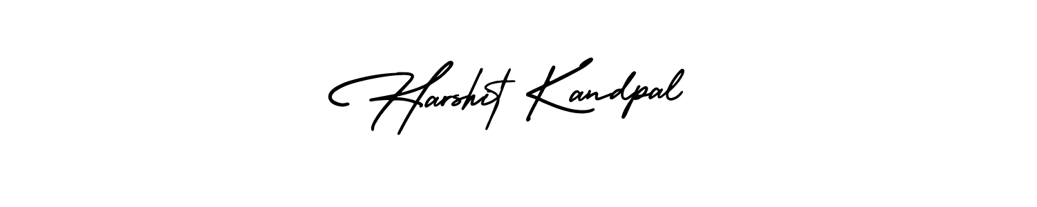 Make a beautiful signature design for name Harshit Kandpal. Use this online signature maker to create a handwritten signature for free. Harshit Kandpal signature style 3 images and pictures png