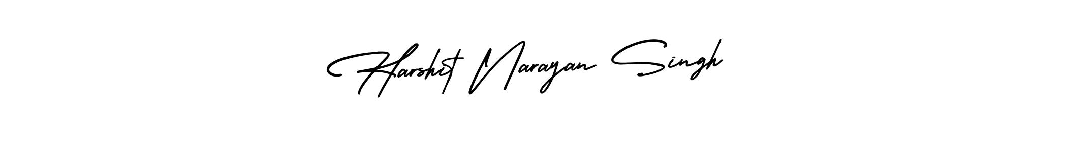 It looks lik you need a new signature style for name Harshit Narayan Singh. Design unique handwritten (AmerikaSignatureDemo-Regular) signature with our free signature maker in just a few clicks. Harshit Narayan Singh signature style 3 images and pictures png