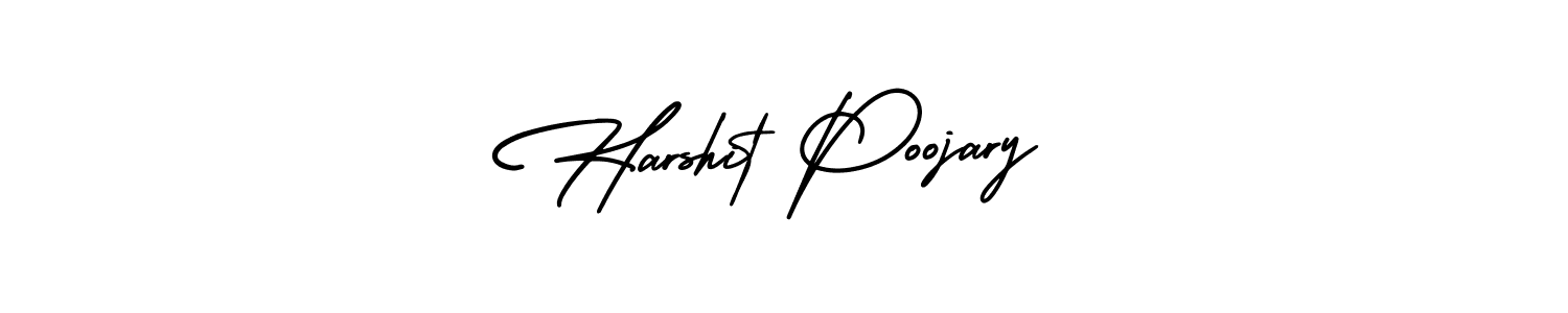 Best and Professional Signature Style for Harshit Poojary. AmerikaSignatureDemo-Regular Best Signature Style Collection. Harshit Poojary signature style 3 images and pictures png