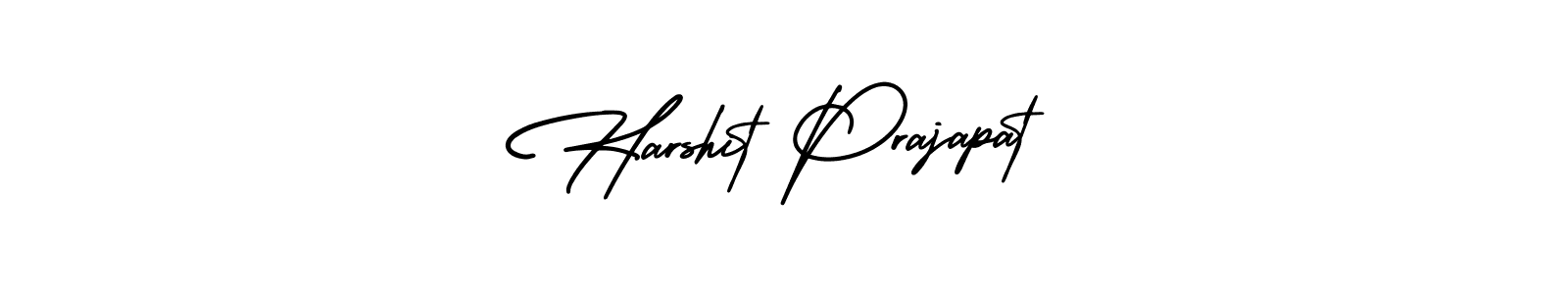 Harshit Prajapat stylish signature style. Best Handwritten Sign (AmerikaSignatureDemo-Regular) for my name. Handwritten Signature Collection Ideas for my name Harshit Prajapat. Harshit Prajapat signature style 3 images and pictures png