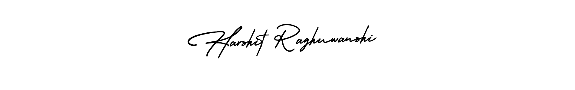 Design your own signature with our free online signature maker. With this signature software, you can create a handwritten (AmerikaSignatureDemo-Regular) signature for name Harshit Raghuwanshi. Harshit Raghuwanshi signature style 3 images and pictures png