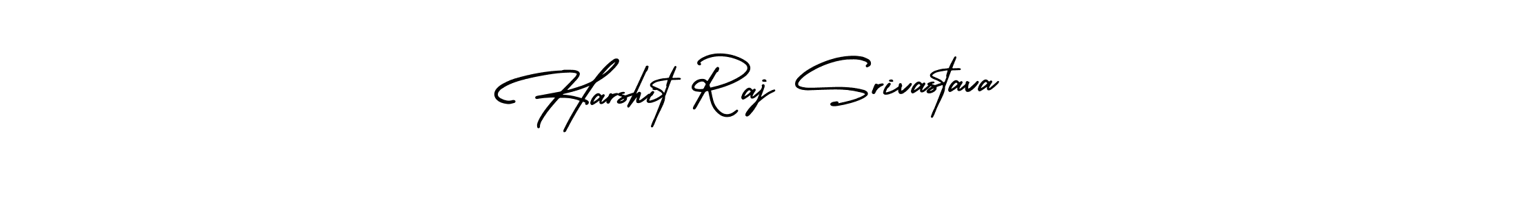 The best way (AmerikaSignatureDemo-Regular) to make a short signature is to pick only two or three words in your name. The name Harshit Raj Srivastava include a total of six letters. For converting this name. Harshit Raj Srivastava signature style 3 images and pictures png