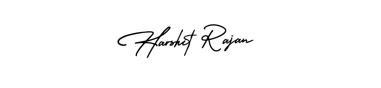 AmerikaSignatureDemo-Regular is a professional signature style that is perfect for those who want to add a touch of class to their signature. It is also a great choice for those who want to make their signature more unique. Get Harshit Rajan name to fancy signature for free. Harshit Rajan signature style 3 images and pictures png