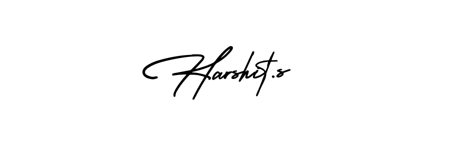 Also we have Harshit.s name is the best signature style. Create professional handwritten signature collection using AmerikaSignatureDemo-Regular autograph style. Harshit.s signature style 3 images and pictures png