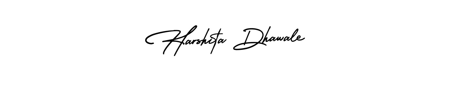 Similarly AmerikaSignatureDemo-Regular is the best handwritten signature design. Signature creator online .You can use it as an online autograph creator for name Harshita Dhawale. Harshita Dhawale signature style 3 images and pictures png