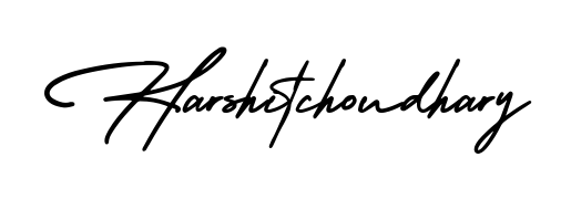 The AmerikaSignatureDemo-Regular lettering style adds unique flourish to name Harshitchoudhary. Stand out with a custom digital autograph made in seconds. Harshitchoudhary signature style 3 images and pictures png