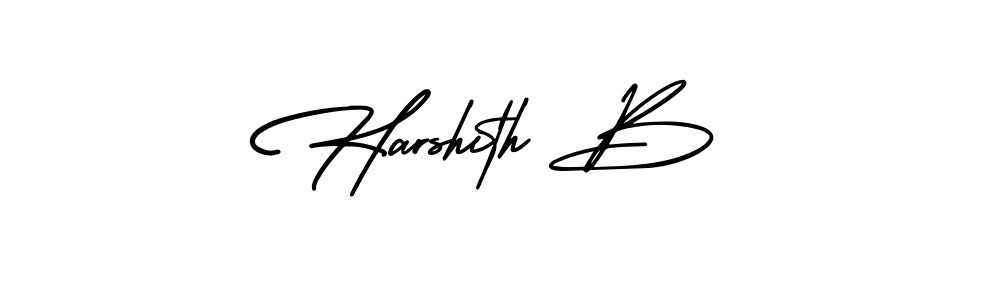if you are searching for the best signature style for your name Harshith B. so please give up your signature search. here we have designed multiple signature styles  using AmerikaSignatureDemo-Regular. Harshith B signature style 3 images and pictures png