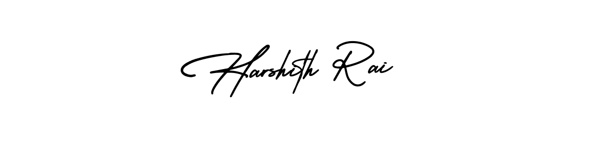 Create a beautiful signature design for name Harshith Rai. With this signature (AmerikaSignatureDemo-Regular) fonts, you can make a handwritten signature for free. Harshith Rai signature style 3 images and pictures png