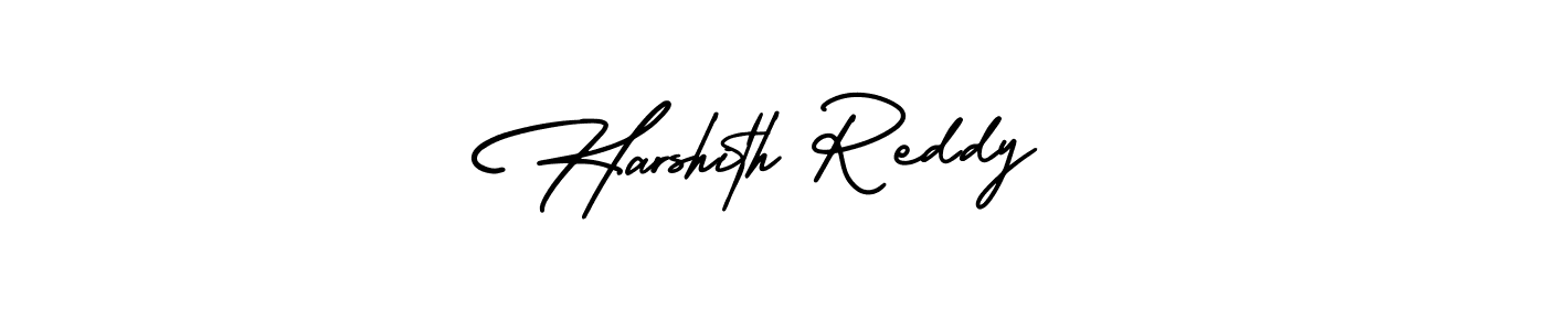 This is the best signature style for the Harshith Reddy name. Also you like these signature font (AmerikaSignatureDemo-Regular). Mix name signature. Harshith Reddy signature style 3 images and pictures png