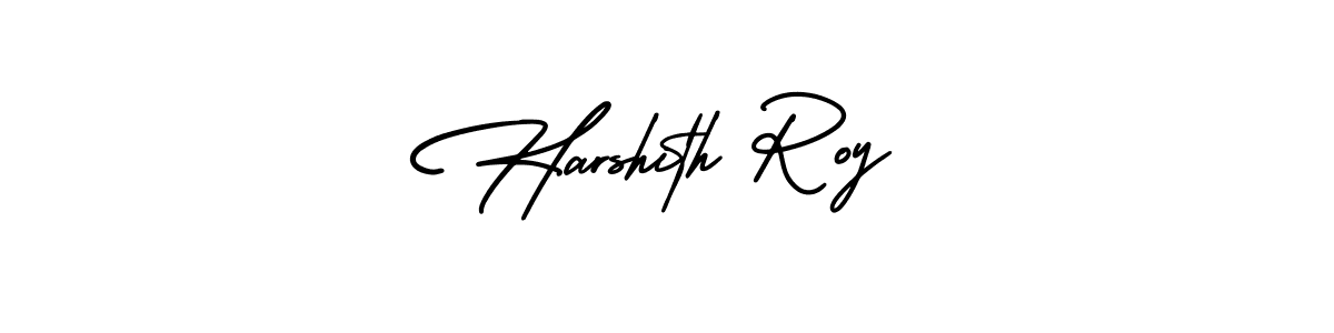 Similarly AmerikaSignatureDemo-Regular is the best handwritten signature design. Signature creator online .You can use it as an online autograph creator for name Harshith Roy. Harshith Roy signature style 3 images and pictures png