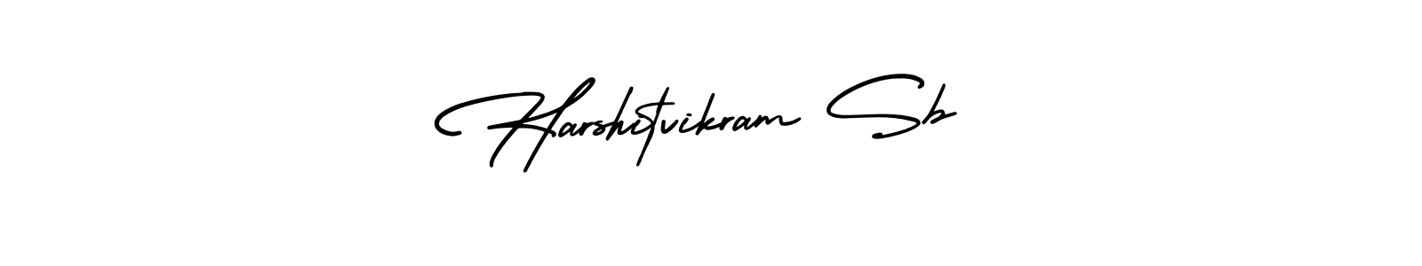 It looks lik you need a new signature style for name Harshitvikram Sb. Design unique handwritten (AmerikaSignatureDemo-Regular) signature with our free signature maker in just a few clicks. Harshitvikram Sb signature style 3 images and pictures png