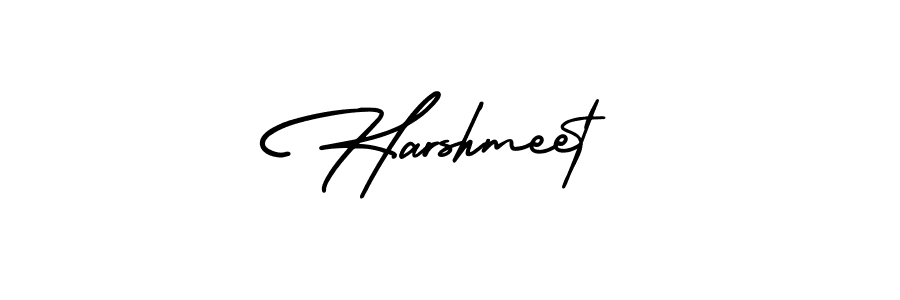 This is the best signature style for the Harshmeet name. Also you like these signature font (AmerikaSignatureDemo-Regular). Mix name signature. Harshmeet signature style 3 images and pictures png