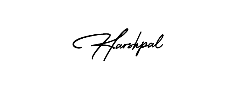 Make a beautiful signature design for name Harshpal. Use this online signature maker to create a handwritten signature for free. Harshpal signature style 3 images and pictures png