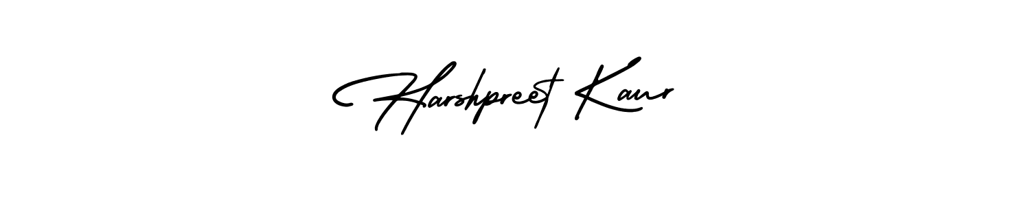 Also we have Harshpreet Kaur name is the best signature style. Create professional handwritten signature collection using AmerikaSignatureDemo-Regular autograph style. Harshpreet Kaur signature style 3 images and pictures png