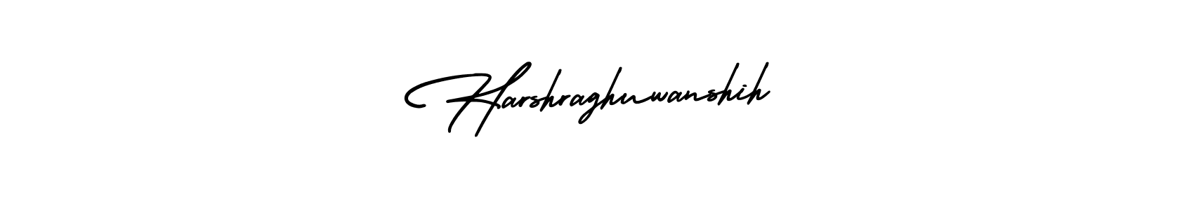 Use a signature maker to create a handwritten signature online. With this signature software, you can design (AmerikaSignatureDemo-Regular) your own signature for name Harshraghuwanshih. Harshraghuwanshih signature style 3 images and pictures png