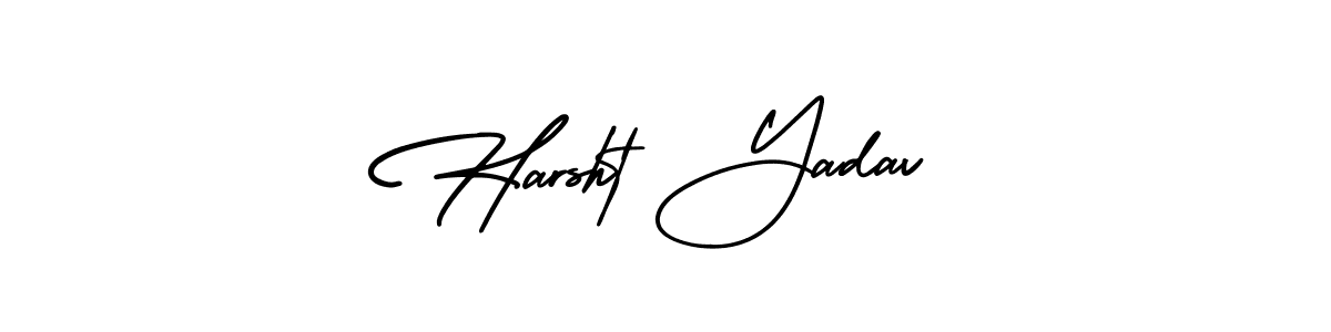 Make a beautiful signature design for name Harsht Yadav. Use this online signature maker to create a handwritten signature for free. Harsht Yadav signature style 3 images and pictures png