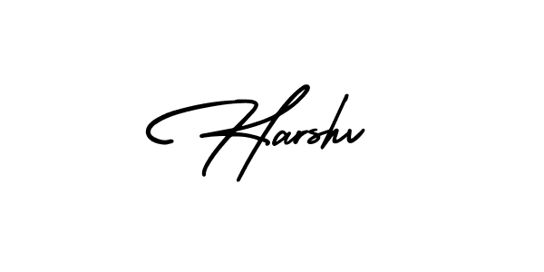 This is the best signature style for the Harshv name. Also you like these signature font (AmerikaSignatureDemo-Regular). Mix name signature. Harshv signature style 3 images and pictures png