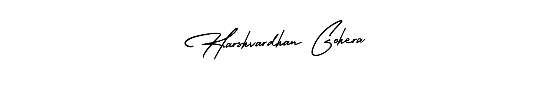 This is the best signature style for the Harshvardhan Gohera name. Also you like these signature font (AmerikaSignatureDemo-Regular). Mix name signature. Harshvardhan Gohera signature style 3 images and pictures png