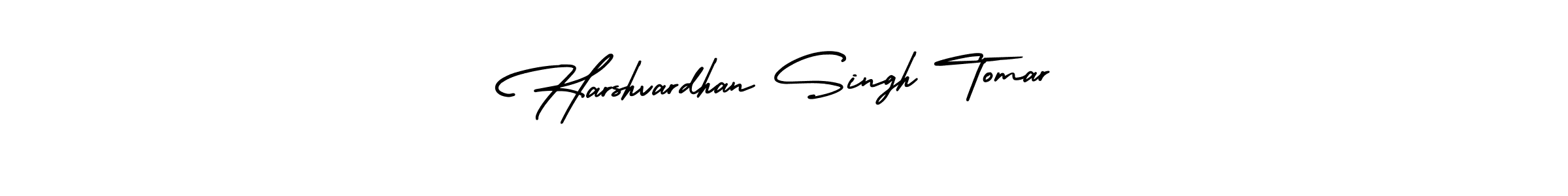 It looks lik you need a new signature style for name Harshvardhan Singh Tomar. Design unique handwritten (AmerikaSignatureDemo-Regular) signature with our free signature maker in just a few clicks. Harshvardhan Singh Tomar signature style 3 images and pictures png