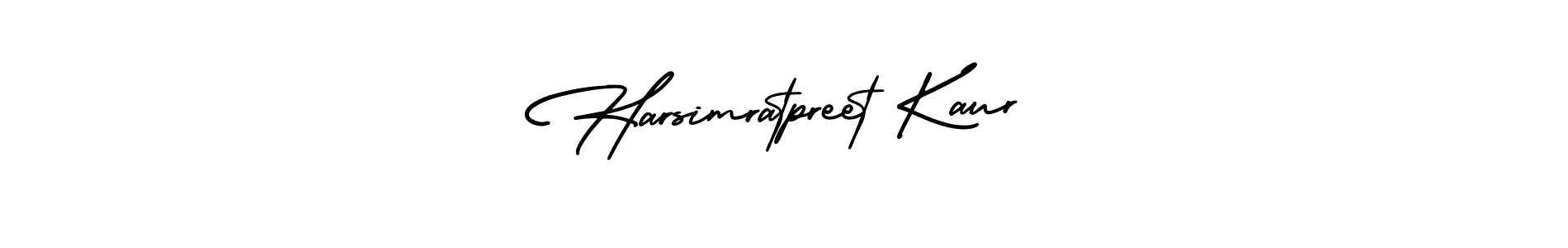 Harsimratpreet Kaur stylish signature style. Best Handwritten Sign (AmerikaSignatureDemo-Regular) for my name. Handwritten Signature Collection Ideas for my name Harsimratpreet Kaur. Harsimratpreet Kaur signature style 3 images and pictures png