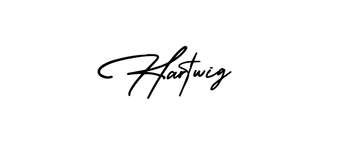 Hartwig stylish signature style. Best Handwritten Sign (AmerikaSignatureDemo-Regular) for my name. Handwritten Signature Collection Ideas for my name Hartwig. Hartwig signature style 3 images and pictures png