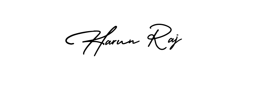 How to make Harun Raj signature? AmerikaSignatureDemo-Regular is a professional autograph style. Create handwritten signature for Harun Raj name. Harun Raj signature style 3 images and pictures png