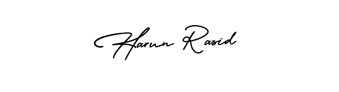 How to Draw Harun Rasid signature style? AmerikaSignatureDemo-Regular is a latest design signature styles for name Harun Rasid. Harun Rasid signature style 3 images and pictures png