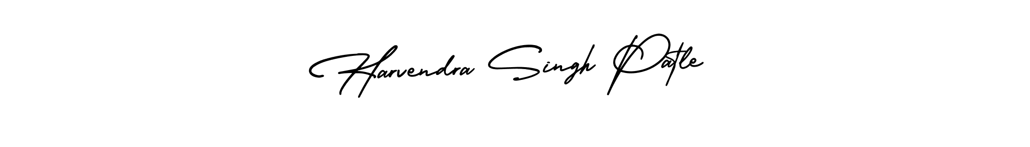 Create a beautiful signature design for name Harvendra Singh Patle. With this signature (AmerikaSignatureDemo-Regular) fonts, you can make a handwritten signature for free. Harvendra Singh Patle signature style 3 images and pictures png