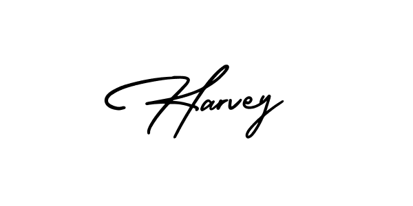 Harvey stylish signature style. Best Handwritten Sign (AmerikaSignatureDemo-Regular) for my name. Handwritten Signature Collection Ideas for my name Harvey. Harvey signature style 3 images and pictures png
