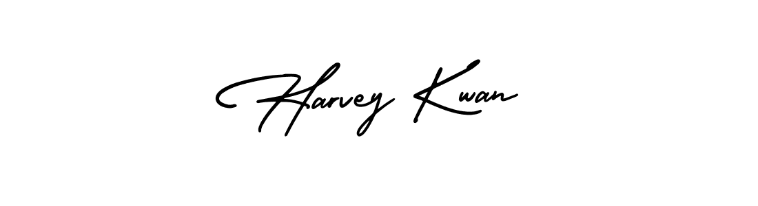 Design your own signature with our free online signature maker. With this signature software, you can create a handwritten (AmerikaSignatureDemo-Regular) signature for name Harvey Kwan. Harvey Kwan signature style 3 images and pictures png