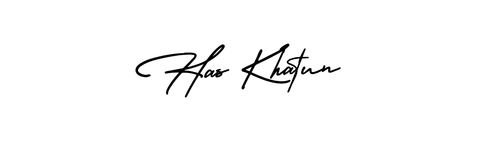 Similarly AmerikaSignatureDemo-Regular is the best handwritten signature design. Signature creator online .You can use it as an online autograph creator for name Has Khatun. Has Khatun signature style 3 images and pictures png