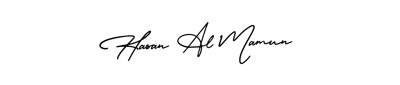 Create a beautiful signature design for name Hasan Al Mamun. With this signature (AmerikaSignatureDemo-Regular) fonts, you can make a handwritten signature for free. Hasan Al Mamun signature style 3 images and pictures png