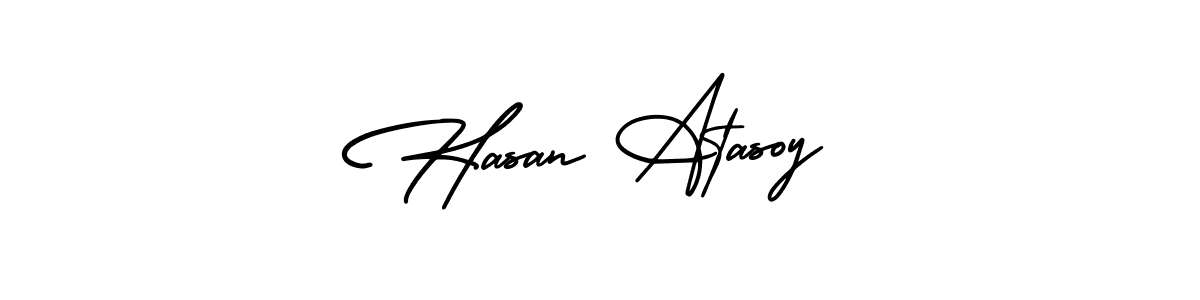 if you are searching for the best signature style for your name Hasan Atasoy. so please give up your signature search. here we have designed multiple signature styles  using AmerikaSignatureDemo-Regular. Hasan Atasoy signature style 3 images and pictures png