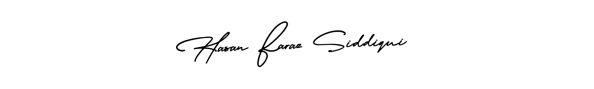 AmerikaSignatureDemo-Regular is a professional signature style that is perfect for those who want to add a touch of class to their signature. It is also a great choice for those who want to make their signature more unique. Get Hasan Faraz Siddiqui name to fancy signature for free. Hasan Faraz Siddiqui signature style 3 images and pictures png