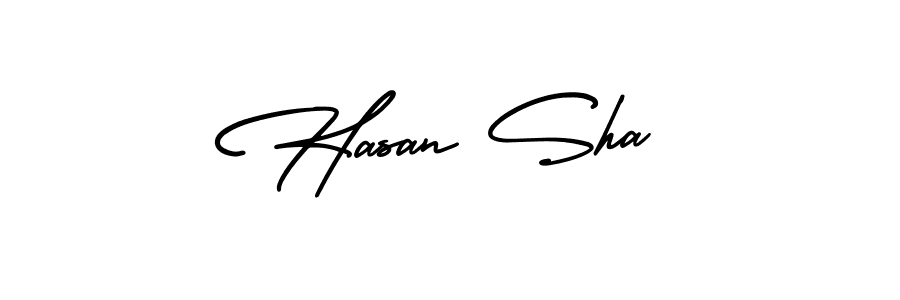 Similarly AmerikaSignatureDemo-Regular is the best handwritten signature design. Signature creator online .You can use it as an online autograph creator for name Hasan Sha. Hasan Sha signature style 3 images and pictures png