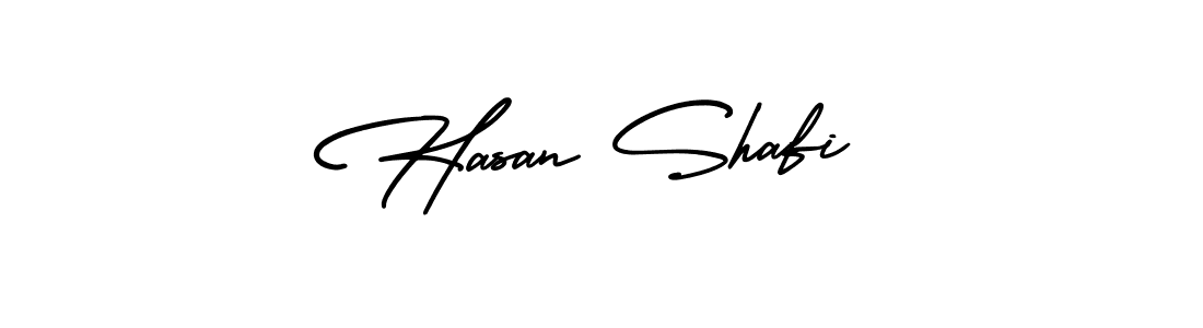 It looks lik you need a new signature style for name Hasan Shafi. Design unique handwritten (AmerikaSignatureDemo-Regular) signature with our free signature maker in just a few clicks. Hasan Shafi signature style 3 images and pictures png