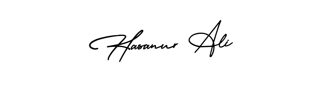 Also You can easily find your signature by using the search form. We will create Hasanur Ali name handwritten signature images for you free of cost using AmerikaSignatureDemo-Regular sign style. Hasanur Ali signature style 3 images and pictures png