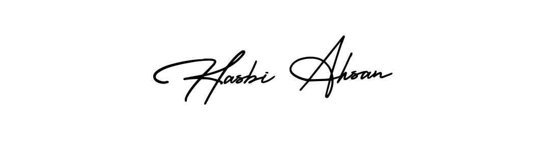 See photos of Hasbi Ahsan official signature by Spectra . Check more albums & portfolios. Read reviews & check more about AmerikaSignatureDemo-Regular font. Hasbi Ahsan signature style 3 images and pictures png