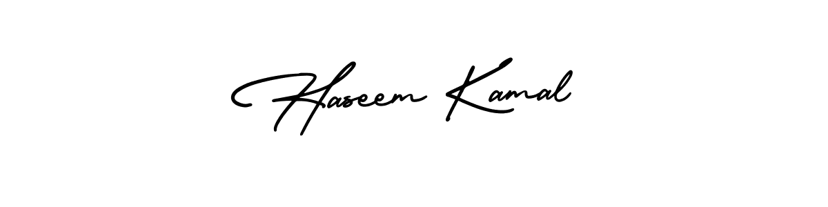 AmerikaSignatureDemo-Regular is a professional signature style that is perfect for those who want to add a touch of class to their signature. It is also a great choice for those who want to make their signature more unique. Get Haseem Kamal name to fancy signature for free. Haseem Kamal signature style 3 images and pictures png