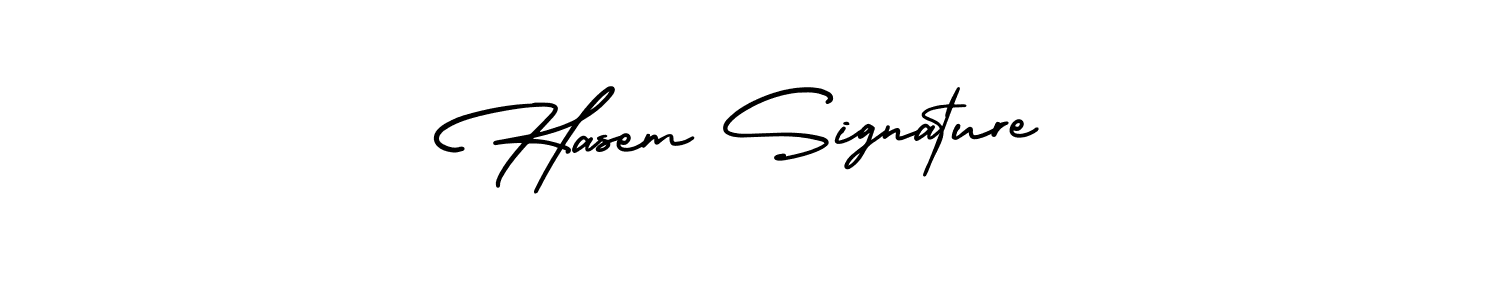 Create a beautiful signature design for name Hasem Signature. With this signature (AmerikaSignatureDemo-Regular) fonts, you can make a handwritten signature for free. Hasem Signature signature style 3 images and pictures png