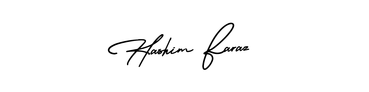 How to make Hashim Faraz signature? AmerikaSignatureDemo-Regular is a professional autograph style. Create handwritten signature for Hashim Faraz name. Hashim Faraz signature style 3 images and pictures png