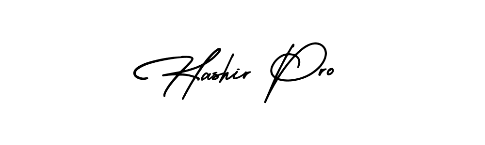 Make a beautiful signature design for name Hashir Pro. With this signature (AmerikaSignatureDemo-Regular) style, you can create a handwritten signature for free. Hashir Pro signature style 3 images and pictures png