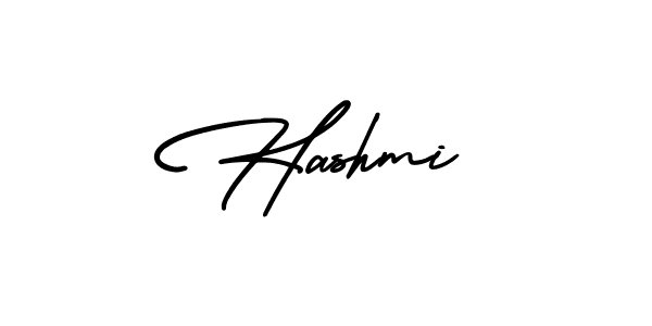 Use a signature maker to create a handwritten signature online. With this signature software, you can design (AmerikaSignatureDemo-Regular) your own signature for name Hashmi. Hashmi signature style 3 images and pictures png