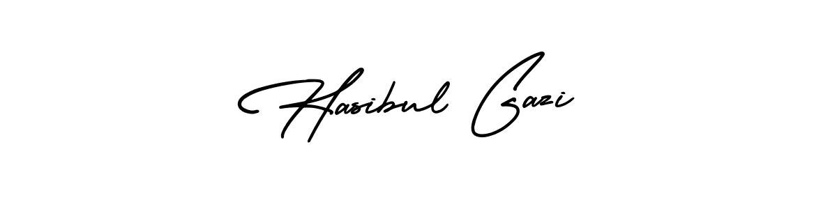 Create a beautiful signature design for name Hasibul Gazi. With this signature (AmerikaSignatureDemo-Regular) fonts, you can make a handwritten signature for free. Hasibul Gazi signature style 3 images and pictures png