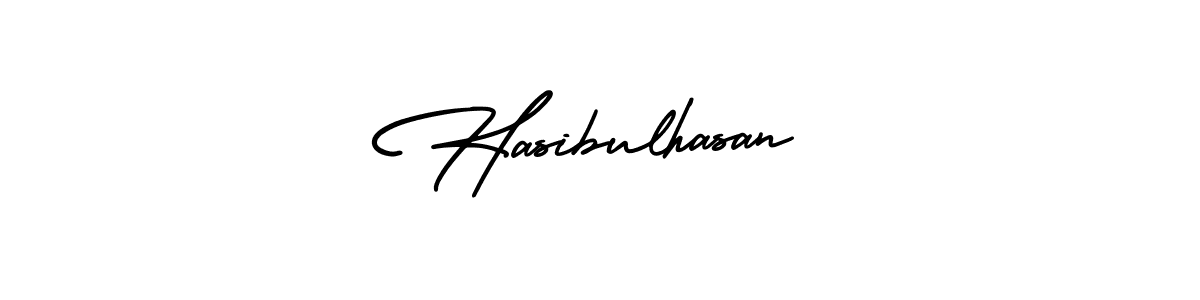 It looks lik you need a new signature style for name Hasibulhasan. Design unique handwritten (AmerikaSignatureDemo-Regular) signature with our free signature maker in just a few clicks. Hasibulhasan signature style 3 images and pictures png