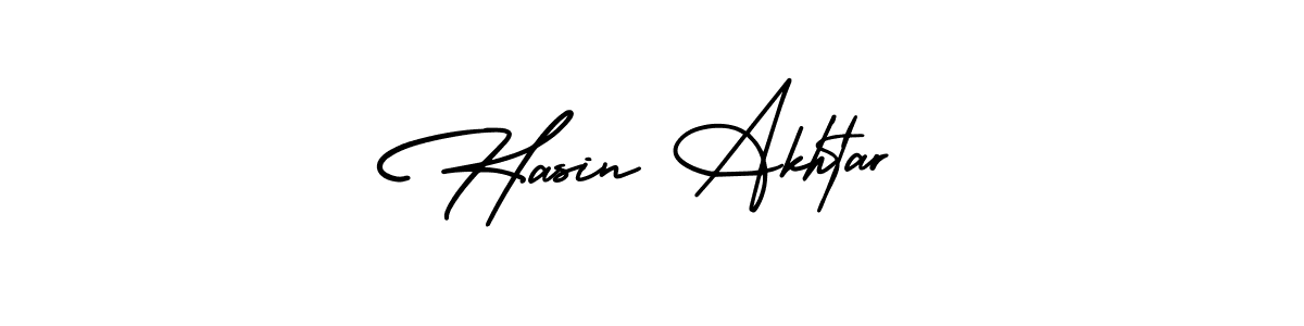 Best and Professional Signature Style for Hasin Akhtar. AmerikaSignatureDemo-Regular Best Signature Style Collection. Hasin Akhtar signature style 3 images and pictures png